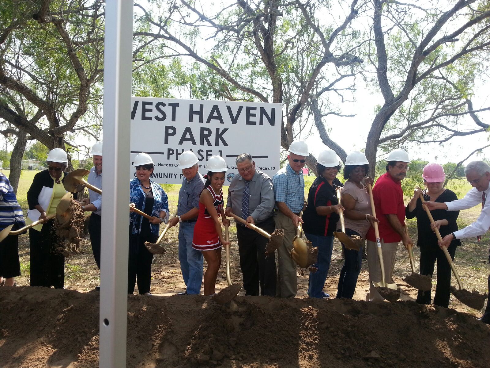 Groundbreaking Ceremony for Westhaven Park